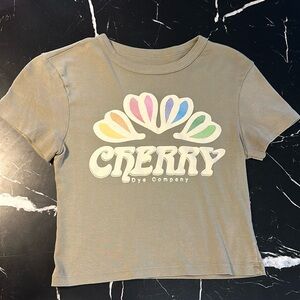 Cherry LA vintage baby tee